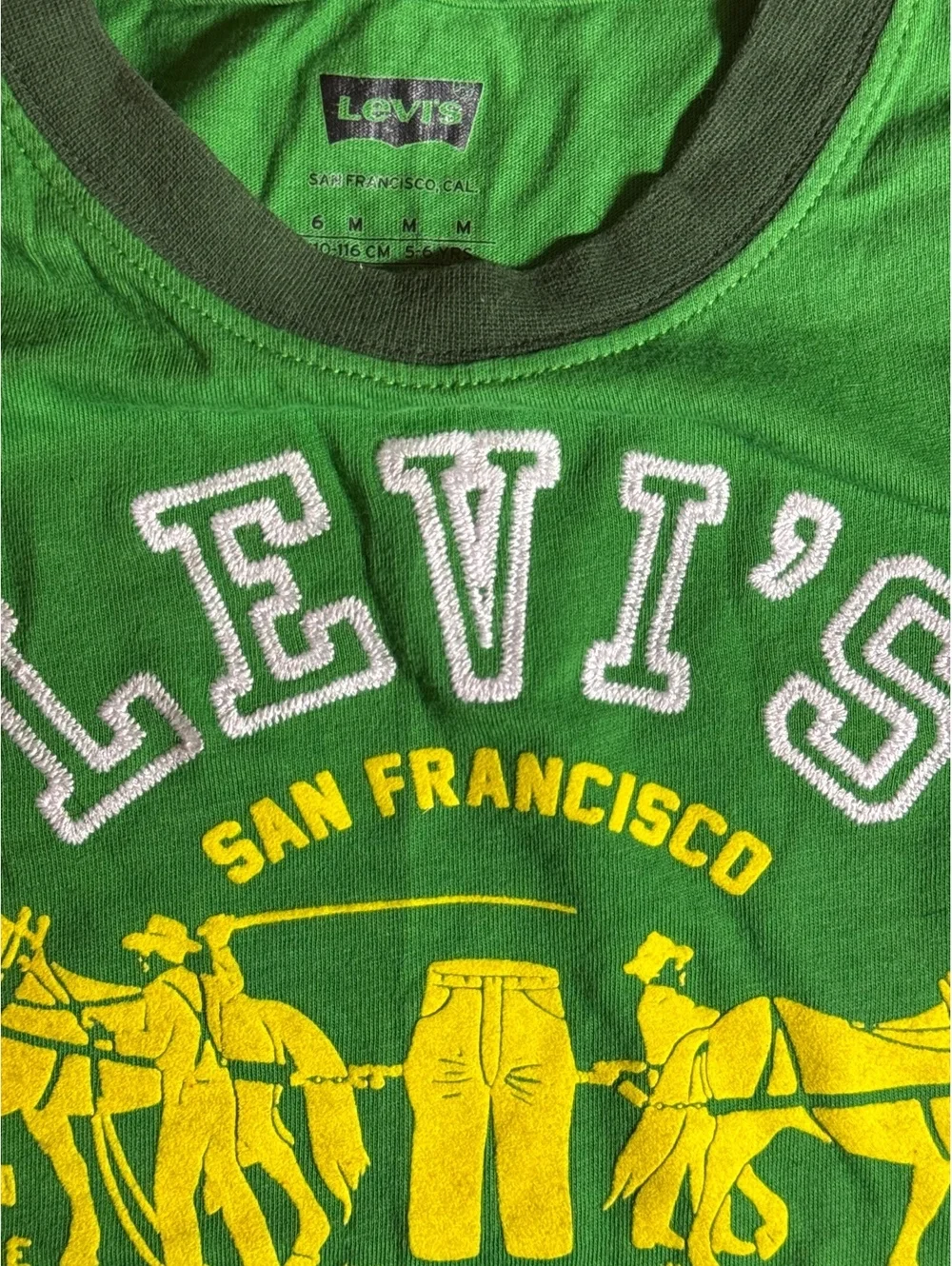 Levi’s Boys Graphic T-Shirt – Size 6 (Fits 5–6 Years)